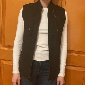 Rag & Bone Charcoal Vest (Size XS)